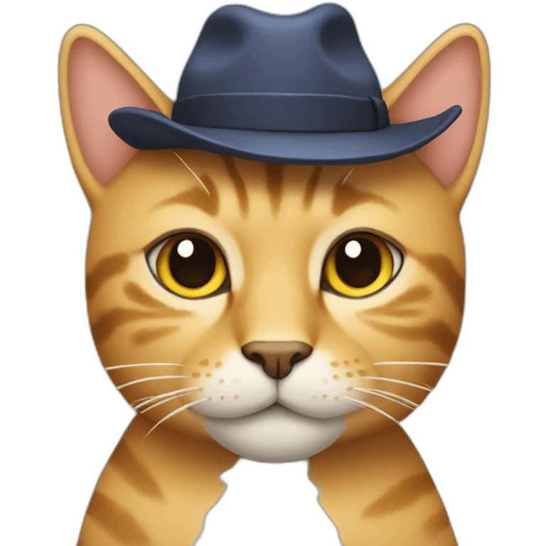 a-cat-wearing-a-hat emoji