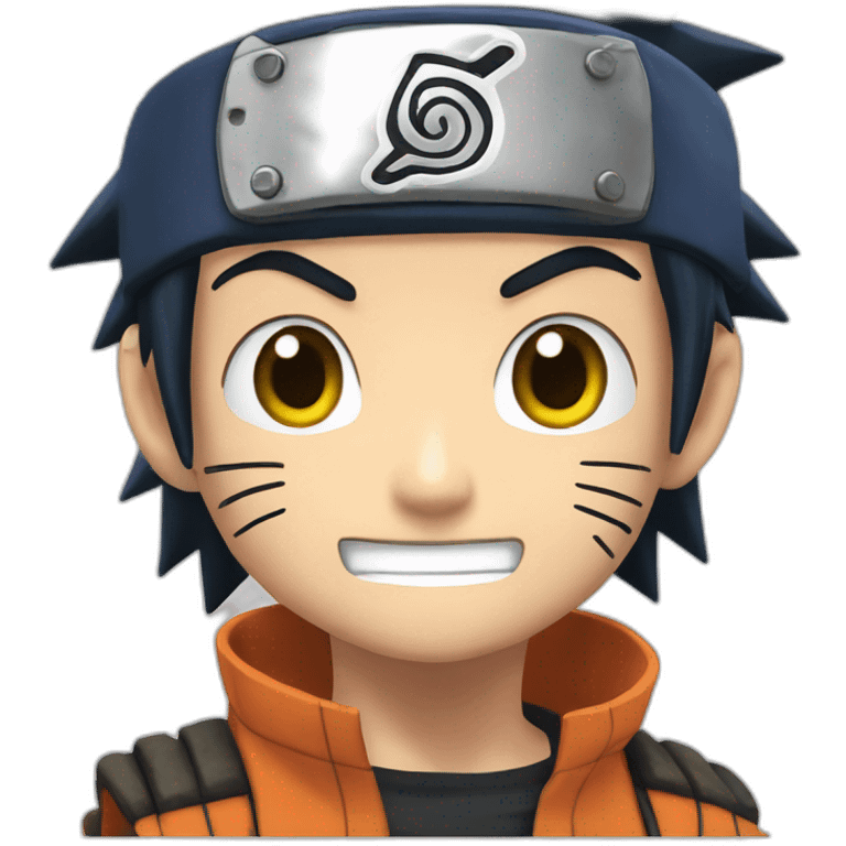 Naruto et Luffy emoji