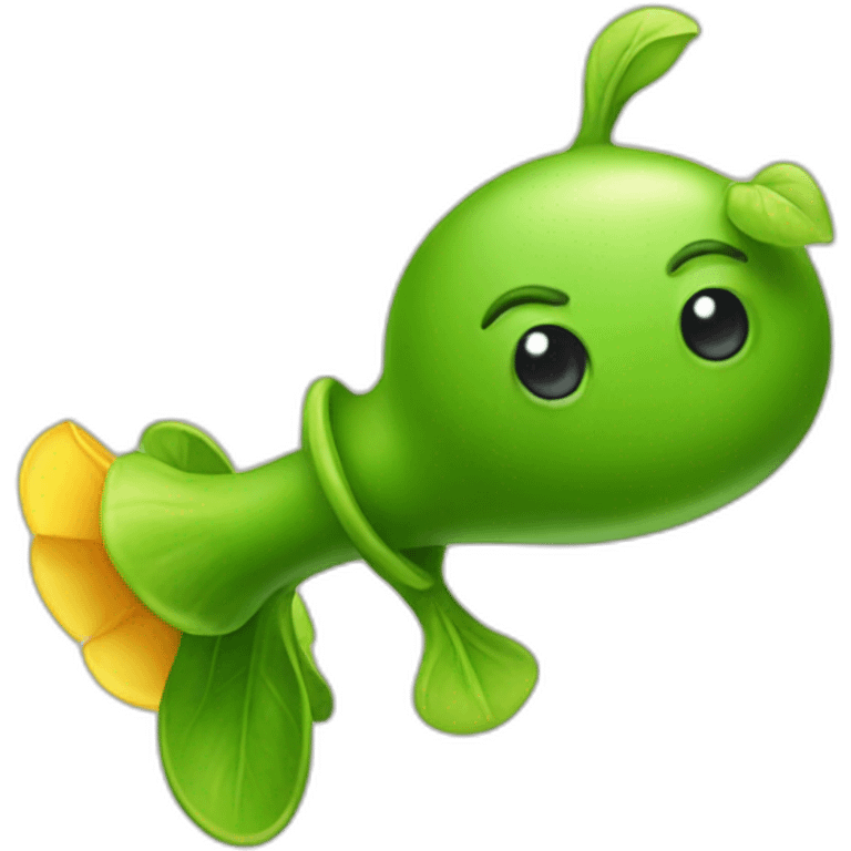 Peashooter emoji