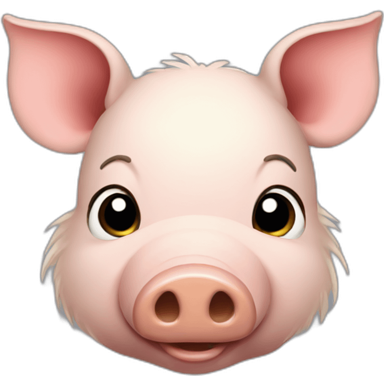 Wild pig emoji