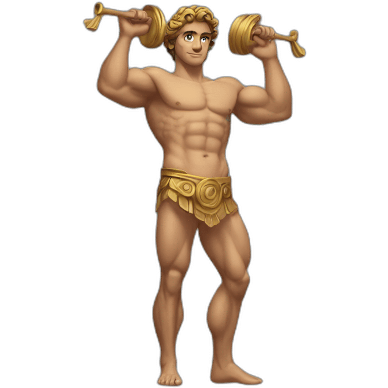 Greek god physique  emoji