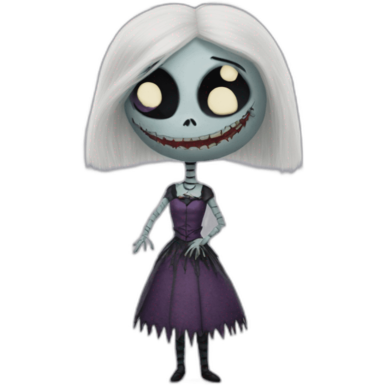 Sally nightmare before Christmas emoji