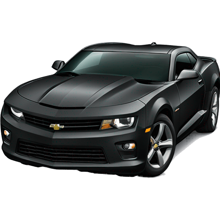 black chevrolet camaro 2019 emoji