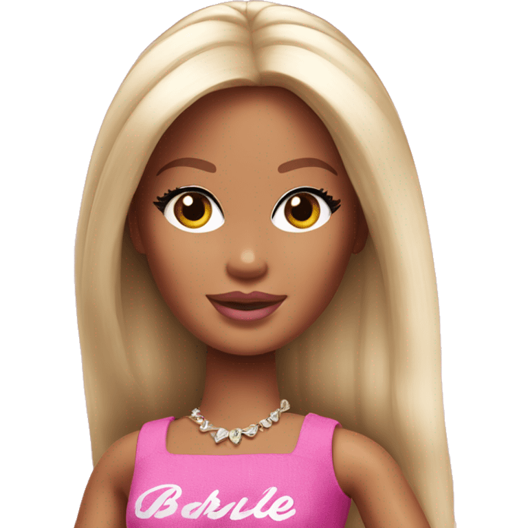 Barbie doll  emoji