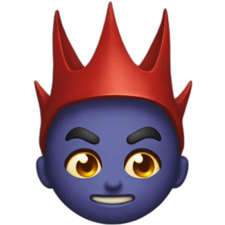 devil crown emoji