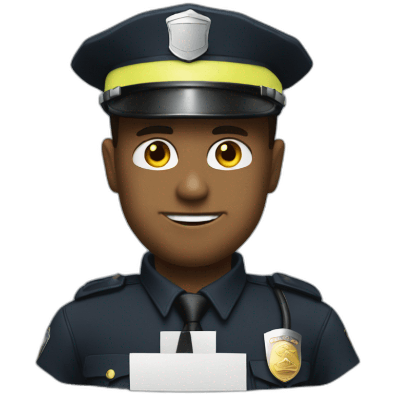 Funny Cop emoji