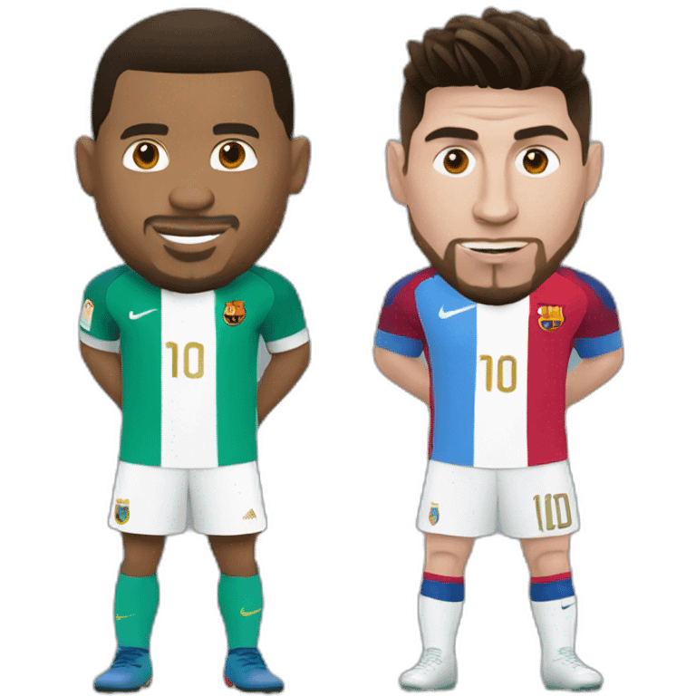 Ronaldo va Messi emoji