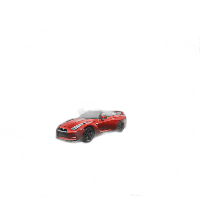 Nissan GTR liberty Wall Red emoji