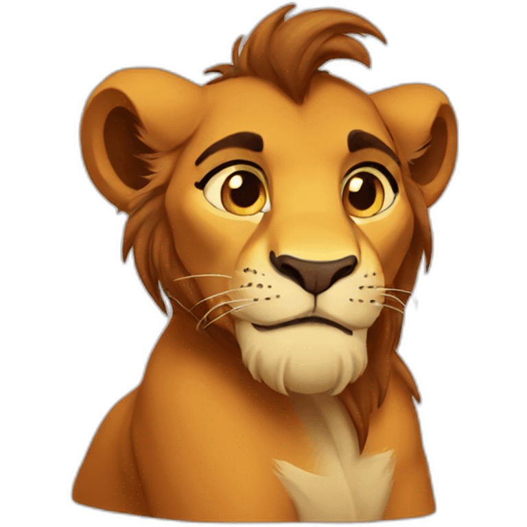 lion king emoji