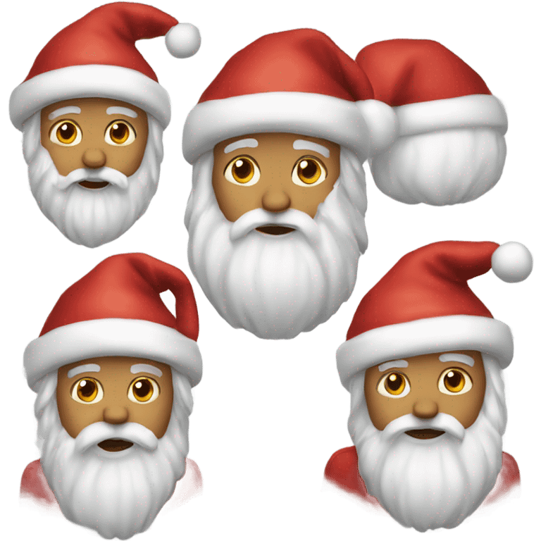 Santa christmas  emoji