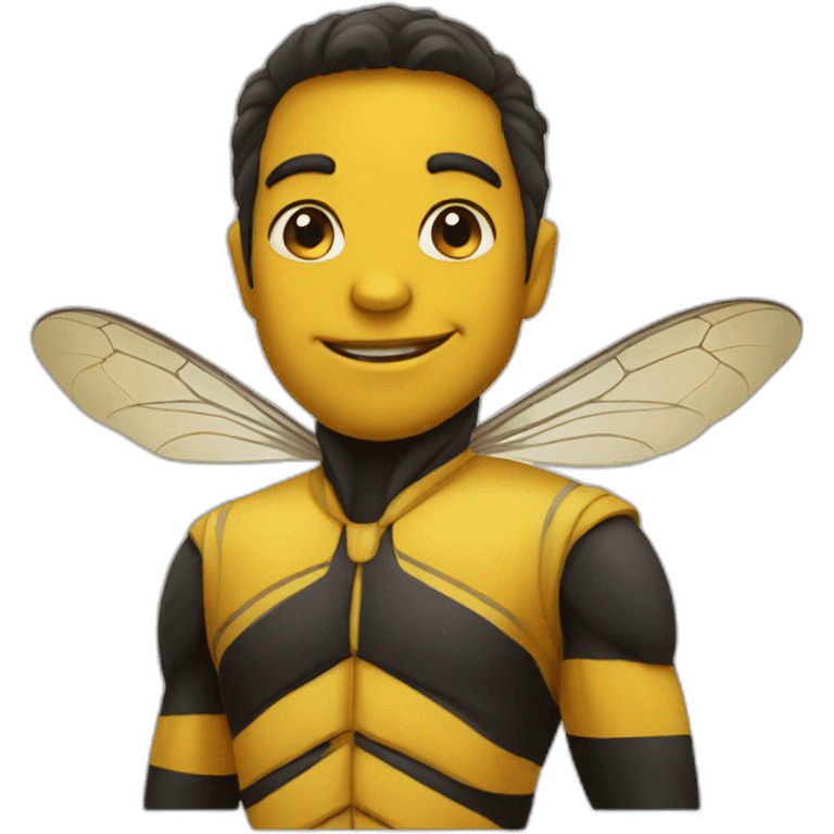 Bee people emoji