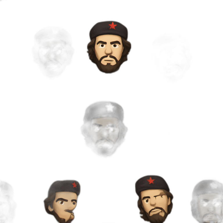 che guevara in color emoji