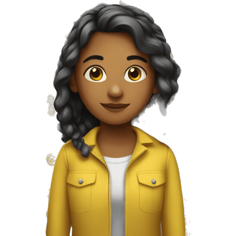 Girl in Colombia  emoji