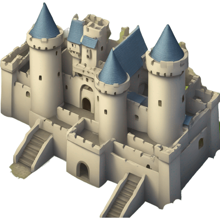 giant castle emoji