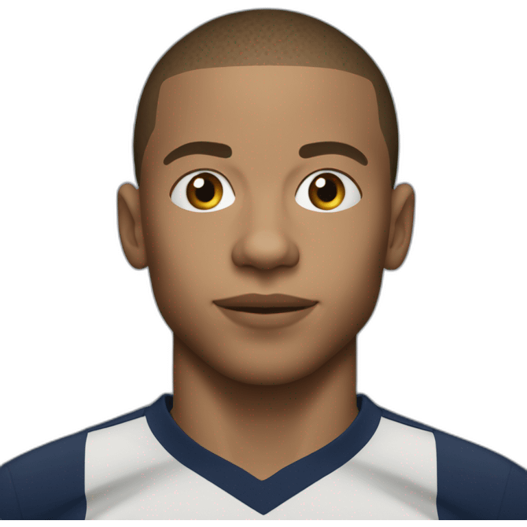 Kilian Mbappe emoji