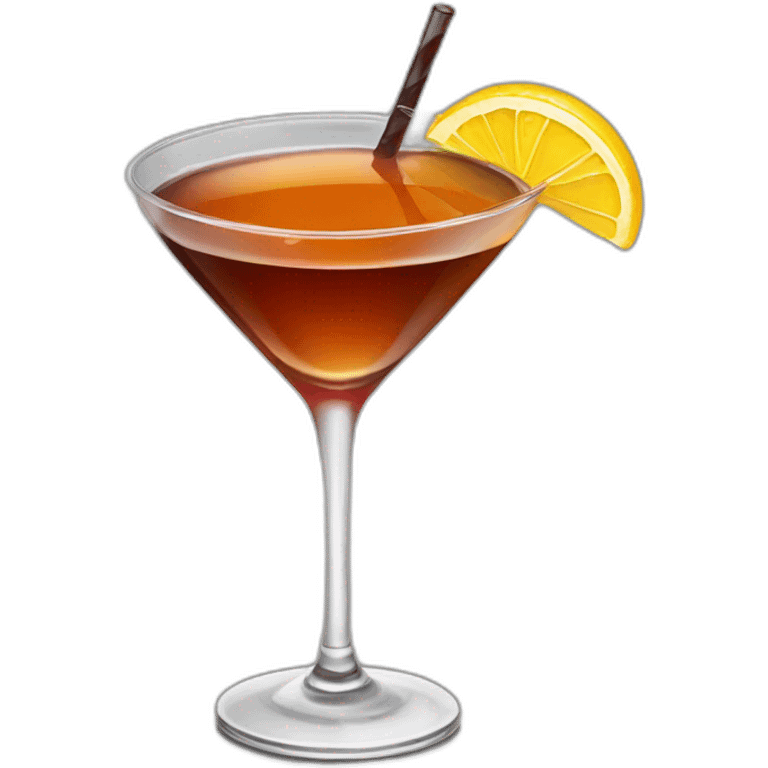 Manhattan cocktail emoji