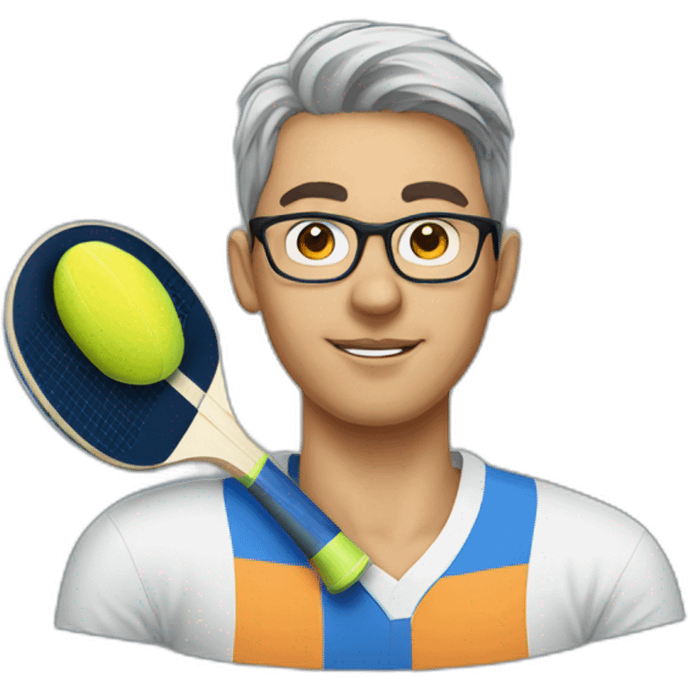 ping pong nerd emoji