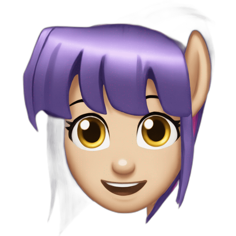 ￼ twilight sparkle emoji