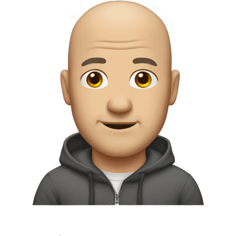 bald middle-aged man emoji