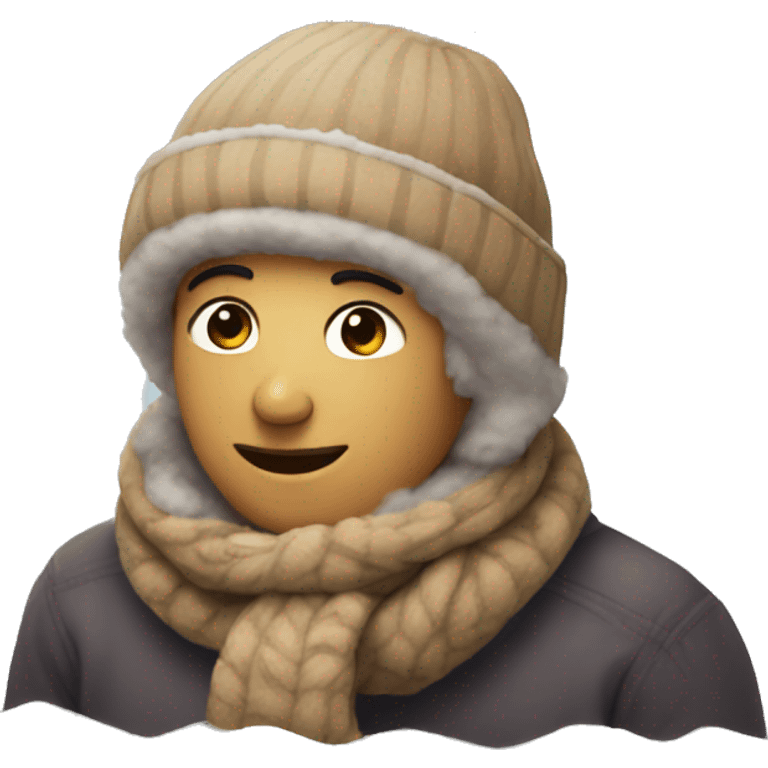 cozy winter emoji