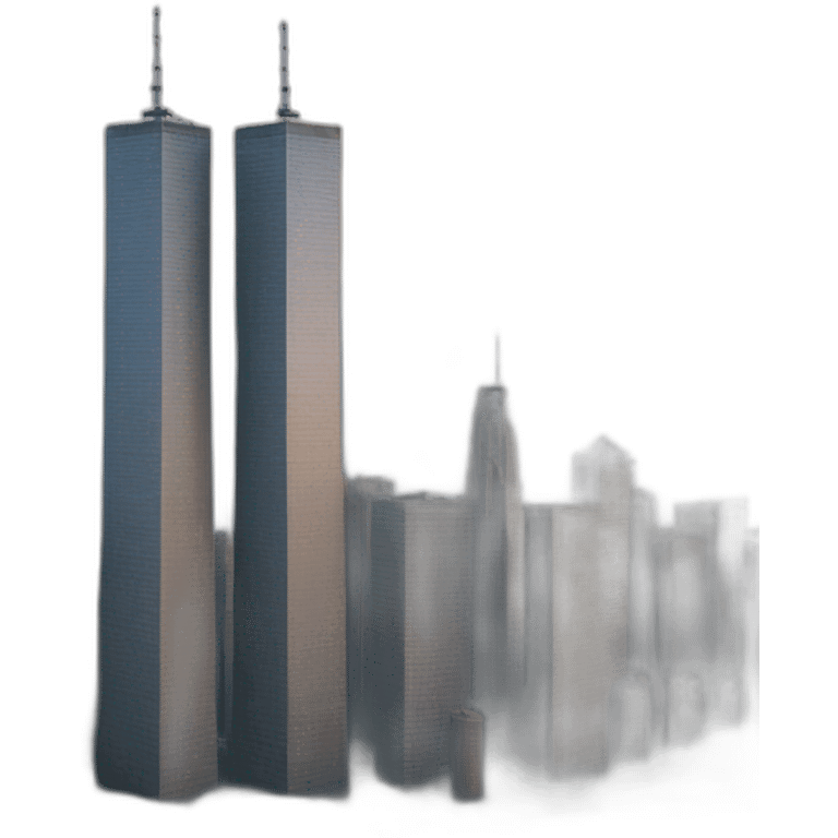 Twin tower emoji