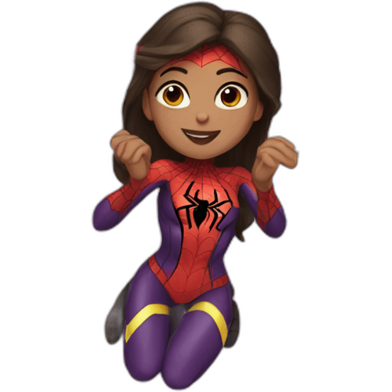 Spiderwoman emoji