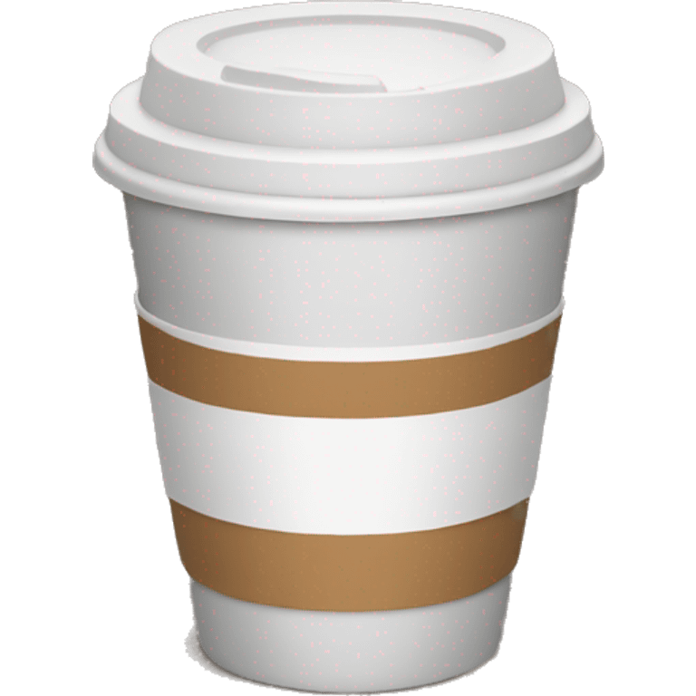 Disposable coffee cup emoji