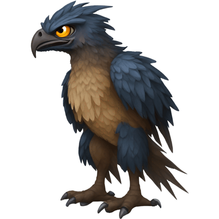 The Hawk Tuah Monster emoji