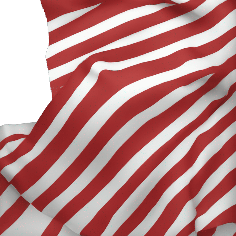 Red thin line flag  emoji