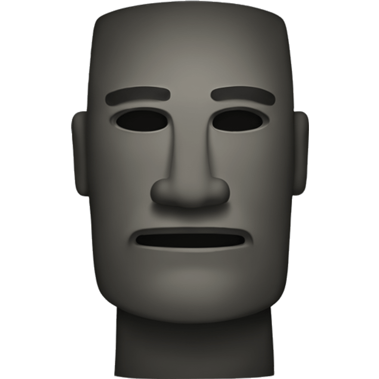 Moai con s emoji