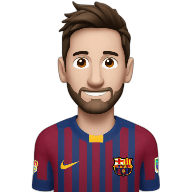 Messi carabine emoji