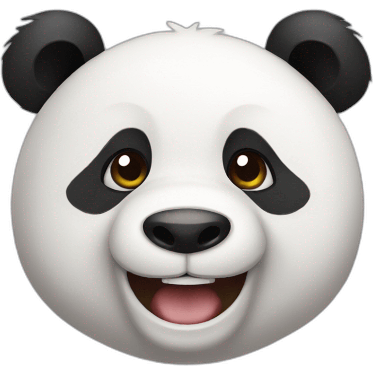 Happy panda emoji