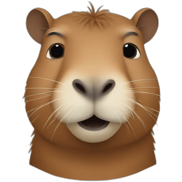 Capybara emoji