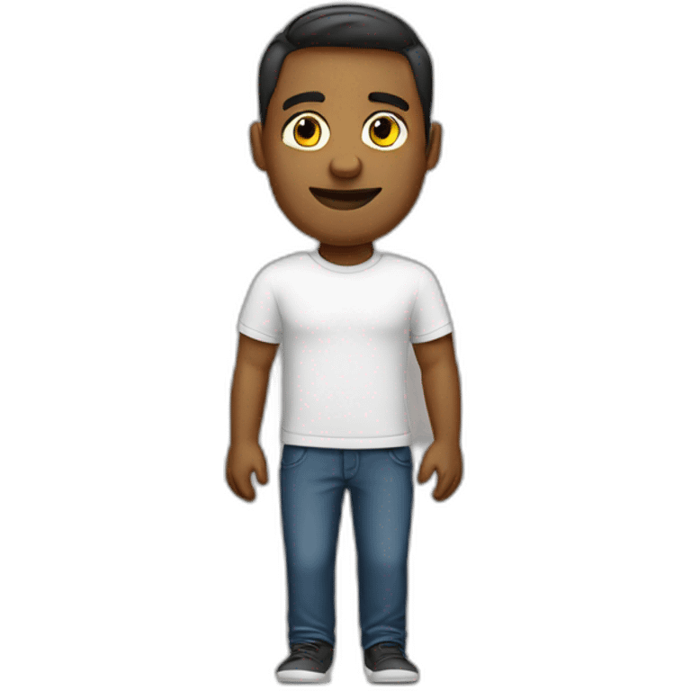 It manager guy in t-shirt emoji