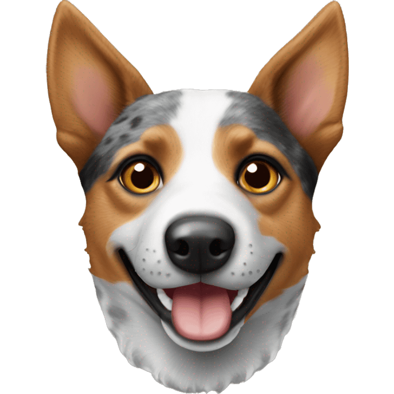 Australian cattle dog emoji