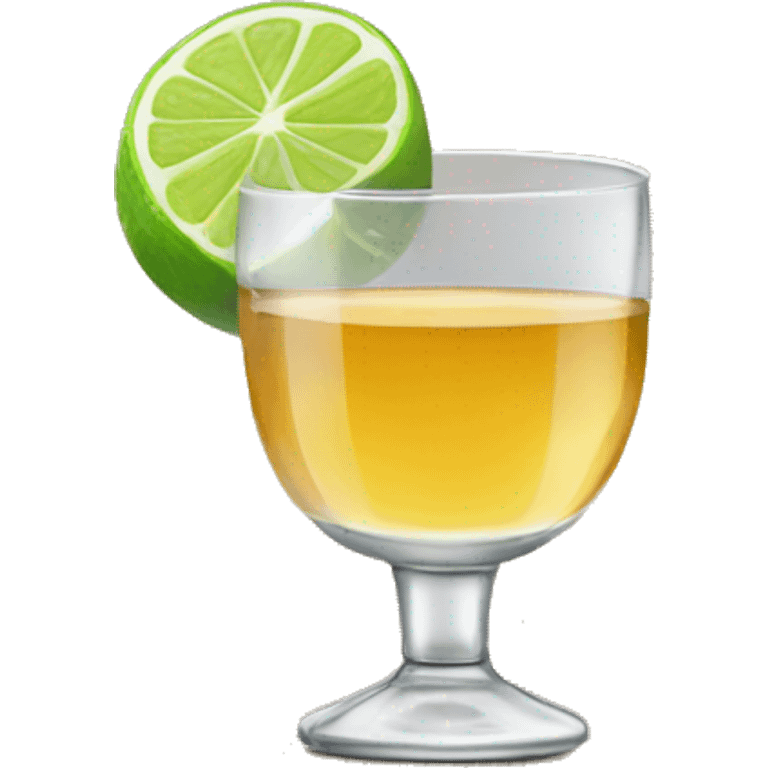 Shot of tequila emoji