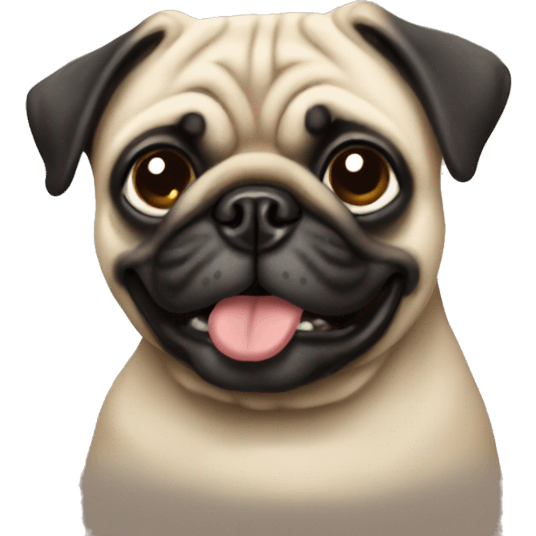 Pug dog emoji