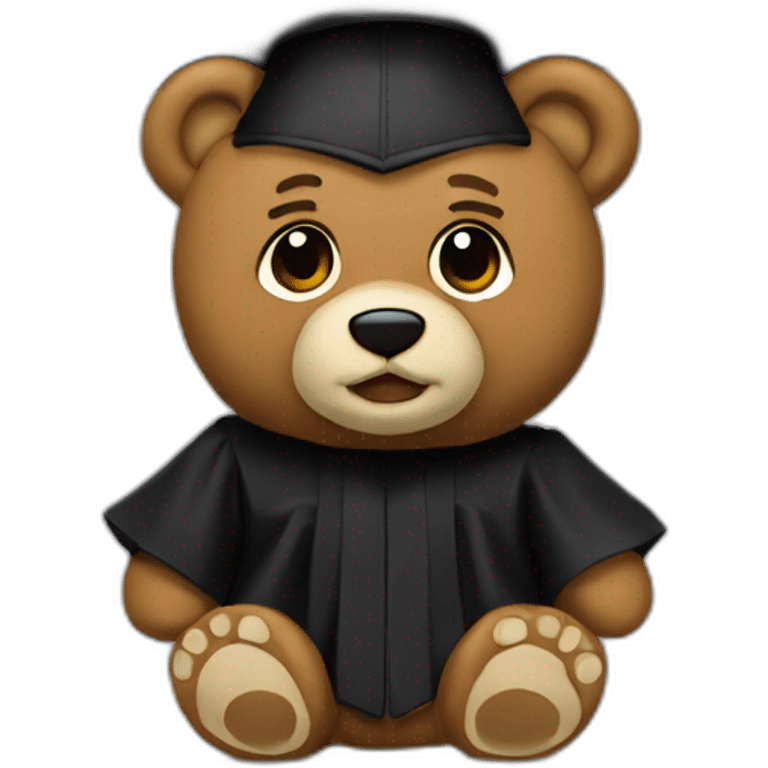 kanye west graduation bear emoji