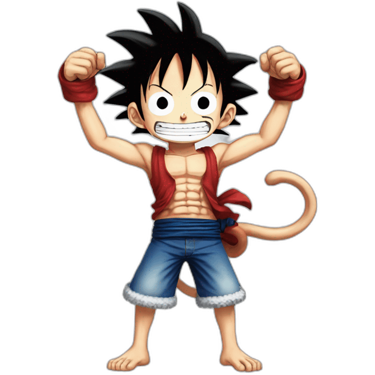 Monkey.D.Luffy gear 5 emoji