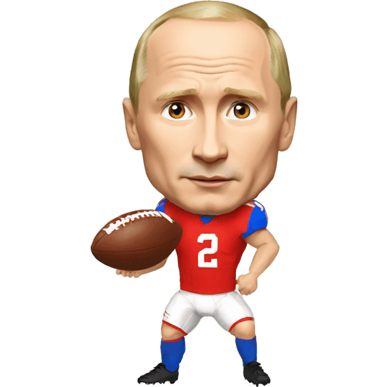 Putin playing football  emoji