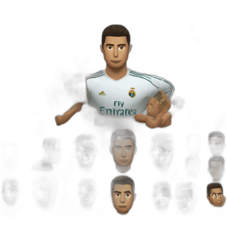 Ronaldo pas content emoji