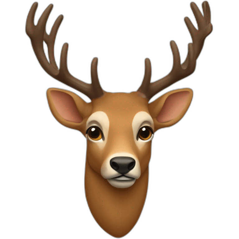 Homme-cerf emoji