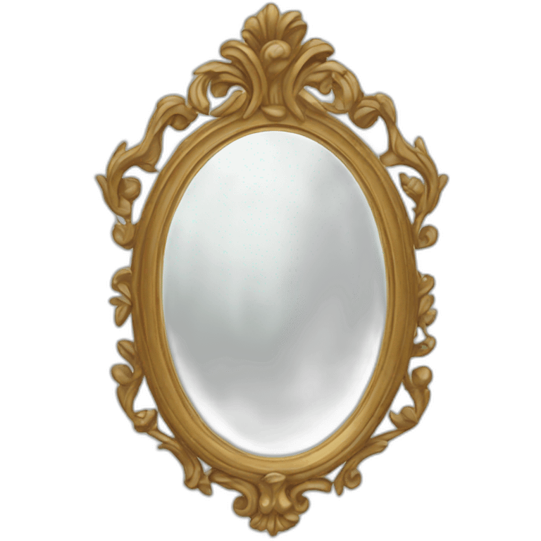 elegant mirror emoji