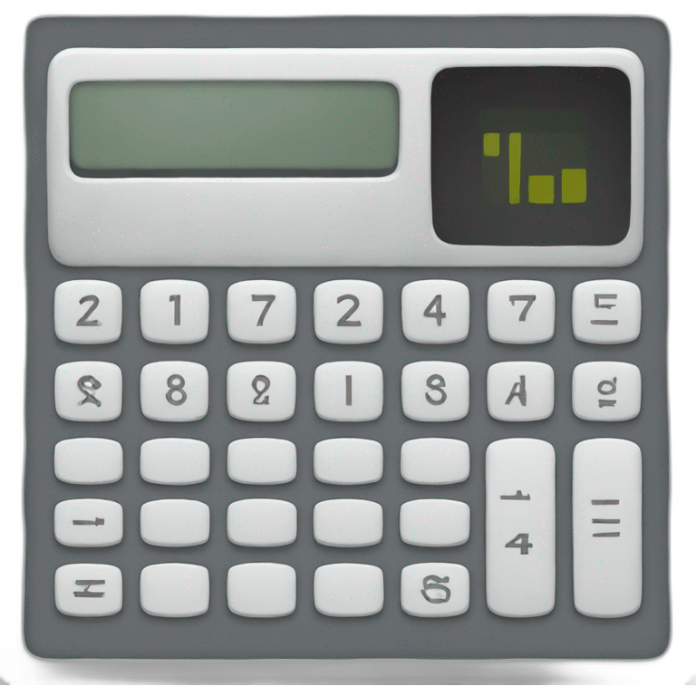 a calculator emoji