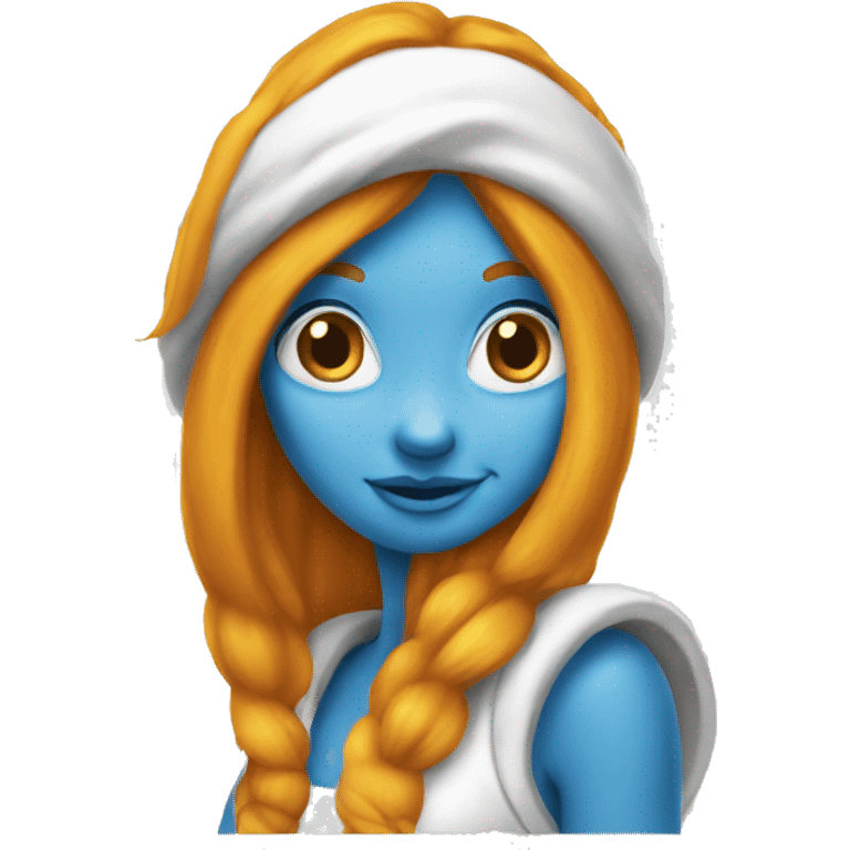 readhead Smurfette emoji