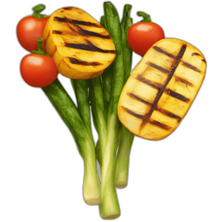 grilled vegetables emoji