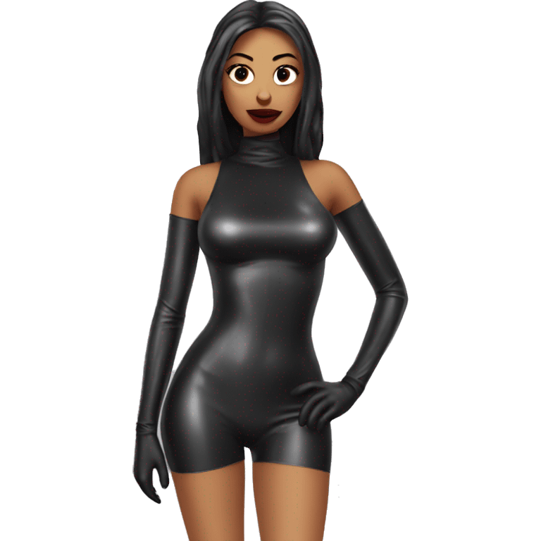 Latex girl emoji