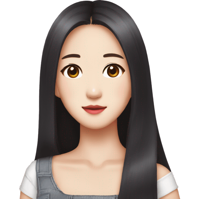 Kim JiSoo from BLACKPINK emoji