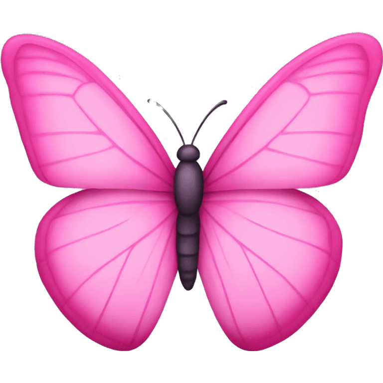 pink butterfly  emoji