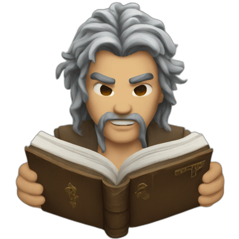 bible of the thunder emoji